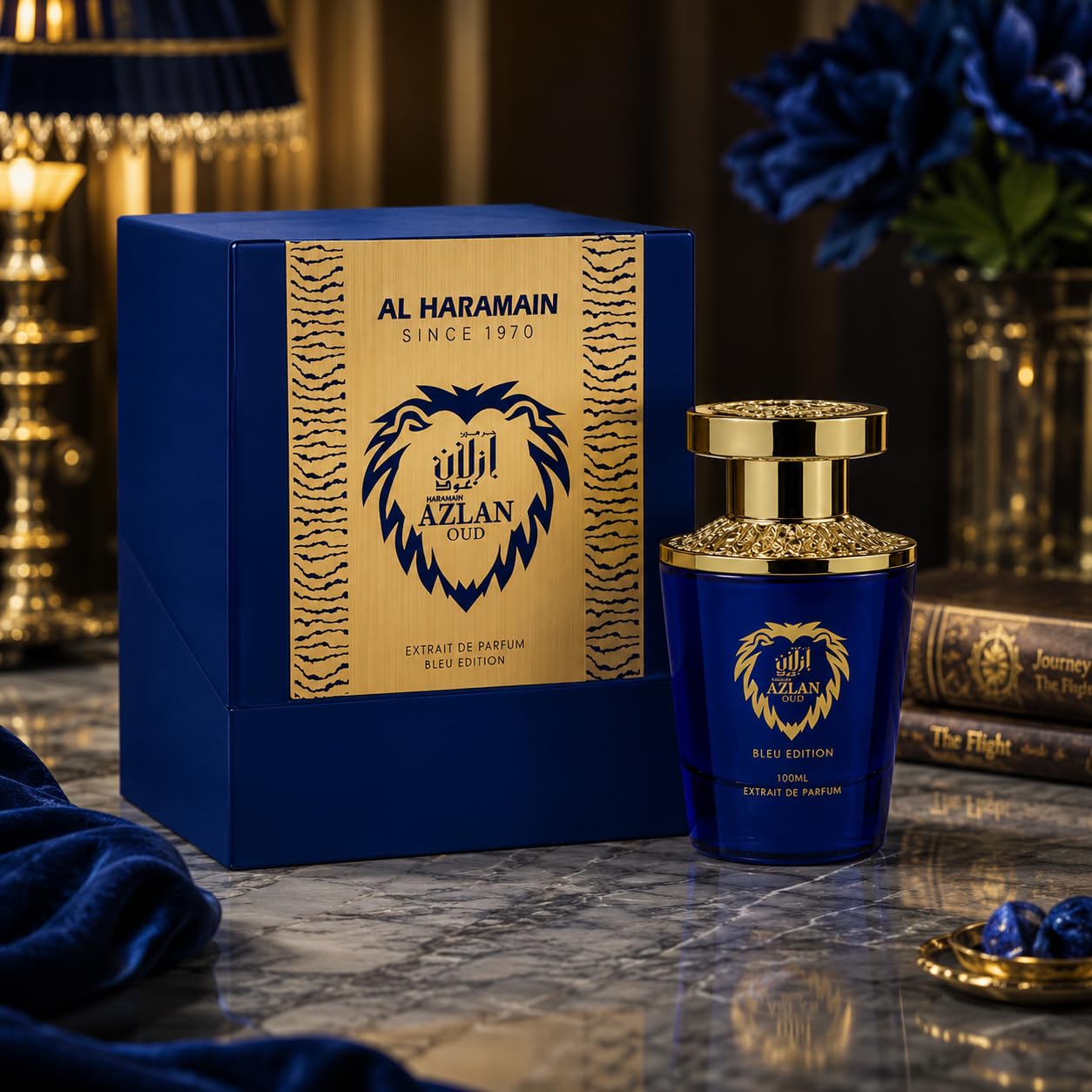 Al Haramain Azlan Oud Bleu - Perfume árabe para homens